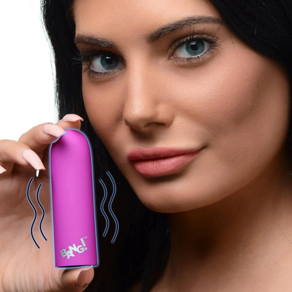 10X Rechargeable Mega Bullet Vibe - Purple