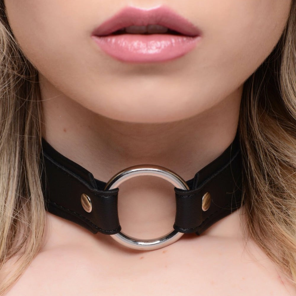 STRICT O-Ring Collar - Extreme Toyz Singapore - https://extremetoyz.com.sg - Sex Toys and Lingerie Online Store - Bondage Gear / Vibrators / Electrosex Toys / Wireless Remote Control Vibes / Sexy Lingerie and Role Play / BDSM / Dungeon Furnitures / Dildos and Strap Ons &nbsp;/ Anal and Prostate Massagers / Anal Douche and Cleaning Aide / Delay Sprays and Gels / Lubricants and more...