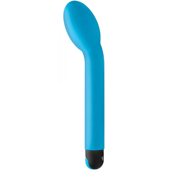 10X Rechargeable Silicone G-Spot Vibrator - Blue