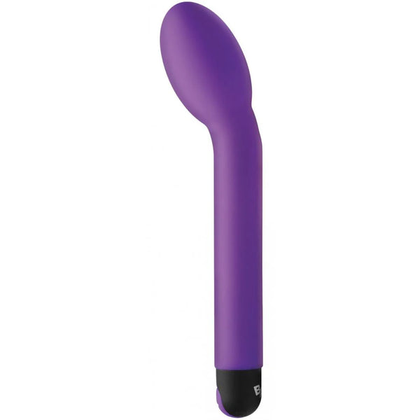 10X Rechargeable Silicone G-Spot Vibrator - Purple