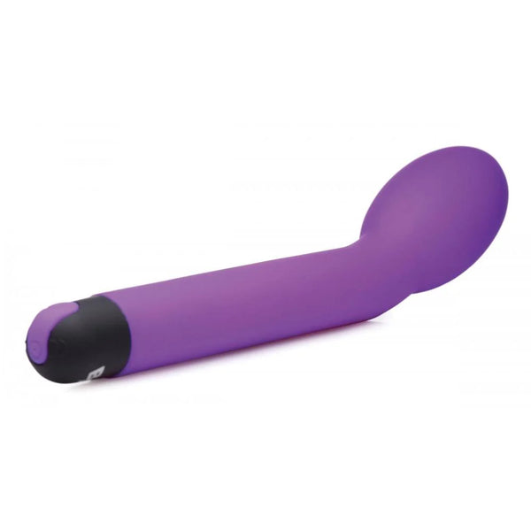 10X Rechargeable Silicone G-Spot Vibrator - Purple