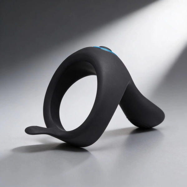 Power Taint 7X Silicone Cock and Ball Ring with Remote