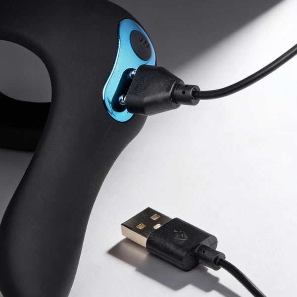 Power Taint 7X Silicone Cock and Ball Ring with Remote