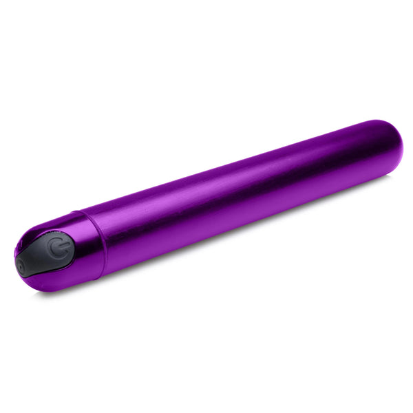 10X Rechargeable Slim Metallic Bullet - Purple