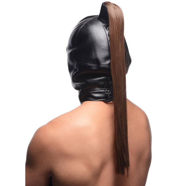 Ponytail Bondage Hood