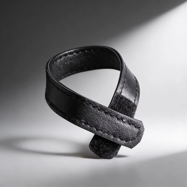 Cock Gear Leather and Velcro Cock Ring