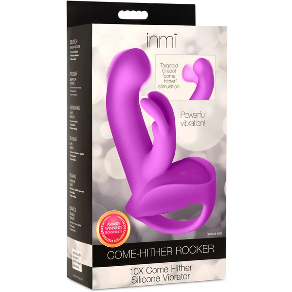 12X Come-Hither Rocker Rechargeable Silicone Vibrator