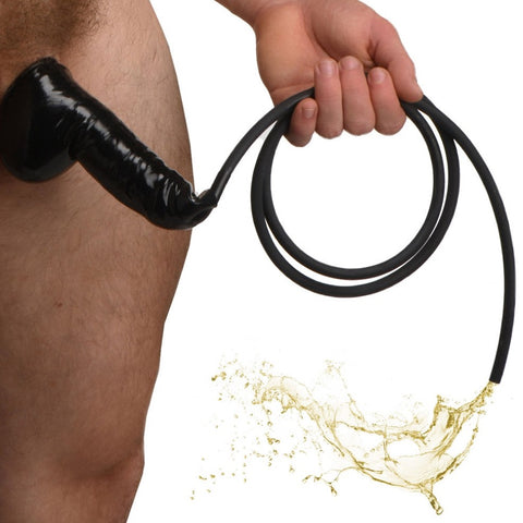 Guzzler Realistic Penis Sheath with Tube