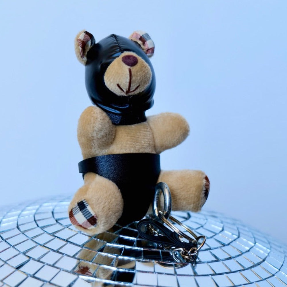Master Series Hooded Teddy Bear Keychain - Extreme Toyz Singapore - https://extremetoyz.com.sg - Sex Toys and Lingerie Online Store 