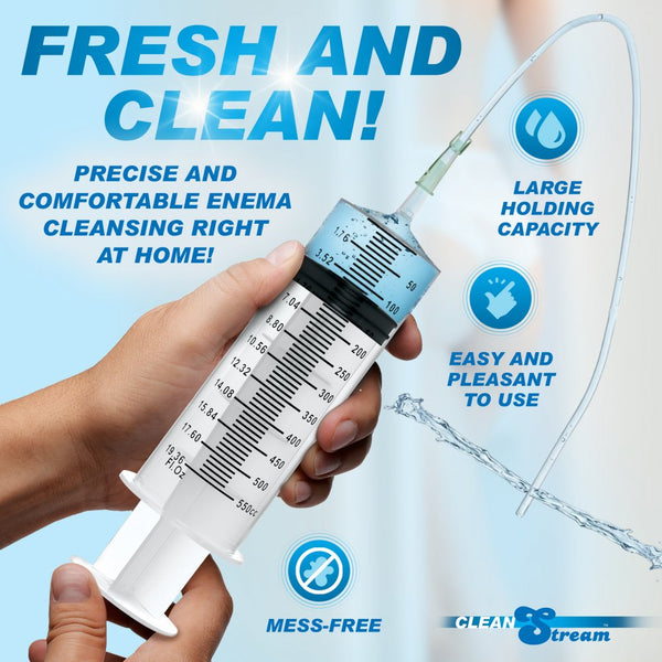 Enema Syringe with Tube - 550ml