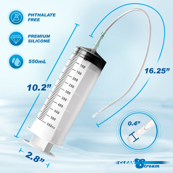 Enema Syringe with Tube - 550ml