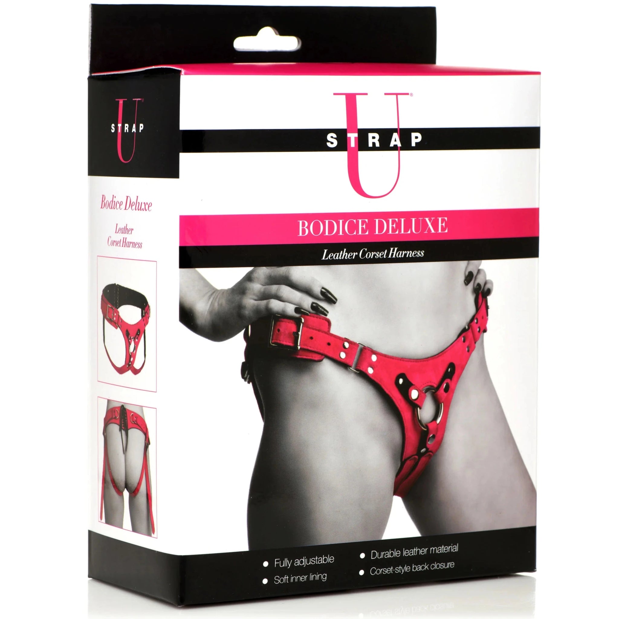 Bodice Deluxe Leather Corset Harness