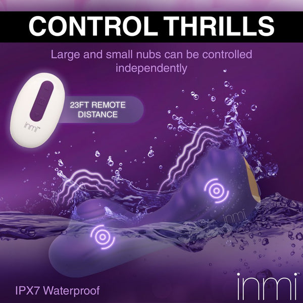 Inmi Ride n' Grind 10X Rechargeable Vibrating Silicone Sex Grinder - Extreme Toyz Singapore - https://extremetoyz.com.sg - Sex Toys and Lingerie Online Store - Bondage Gear / Vibrators / Electrosex Toys / Wireless Remote Control Vibes / Sexy Lingerie and Role Play / BDSM / Dungeon Furnitures / Dildos and Strap Ons  / Anal and Prostate Massagers / Anal Douche and Cleaning Aide / Delay Sprays and Gels / Lubricants and more...