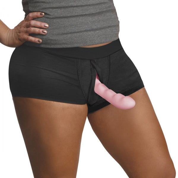 Incognito Boxer Harness with Hidden O-Ring - Plus Size