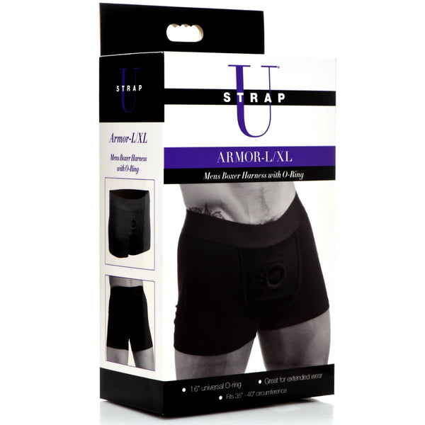 アーマー メンズ ボクサーハーネス Oリング付き