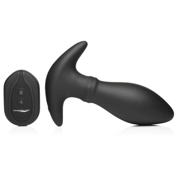 ThunderPlugs Rim Slide 10X Sliding Ring Silicone Rechargeable Butt Plug with Remote - Extreme Toyz Singapore - https://extremetoyz.com.sg - Sex Toys and Lingerie Online Store - Bondage Gear / Vibrators / Electrosex Toys / Wireless Remote Control Vibes / Sexy Lingerie and Role Play / BDSM / Dungeon Furnitures / Dildos and Strap Ons  / Anal and Prostate Massagers / Anal Douche and Cleaning Aide / Delay Sprays and Gels / Lubricants and more...