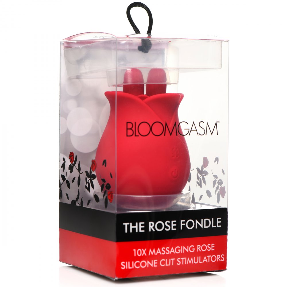 Inmi Bloomgasm 10X Fondle Massaging Rose Rechargeable Silicone Clit Stimulators - Extreme Toyz Singapore - https://extremetoyz.com.sg - Sex Toys and Lingerie Online Store - Bondage Gear / Vibrators / Electrosex Toys / Wireless Remote Control Vibes / Sexy Lingerie and Role Play / BDSM / Dungeon Furnitures / Dildos and Strap Ons  / Anal and Prostate Massagers / Anal Douche and Cleaning Aide / Delay Sprays and Gels / Lubricants and more...