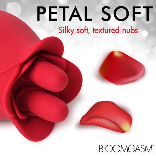 Inmi Bloomgasm 10X Fondle Massaging Rose Rechargeable Silicone Clit Stimulators - Extreme Toyz Singapore - https://extremetoyz.com.sg - Sex Toys and Lingerie Online Store - Bondage Gear / Vibrators / Electrosex Toys / Wireless Remote Control Vibes / Sexy Lingerie and Role Play / BDSM / Dungeon Furnitures / Dildos and Strap Ons  / Anal and Prostate Massagers / Anal Douche and Cleaning Aide / Delay Sprays and Gels / Lubricants and more...