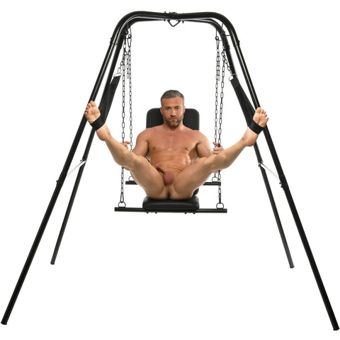 Throne Adjustable Sex Swing with Stand