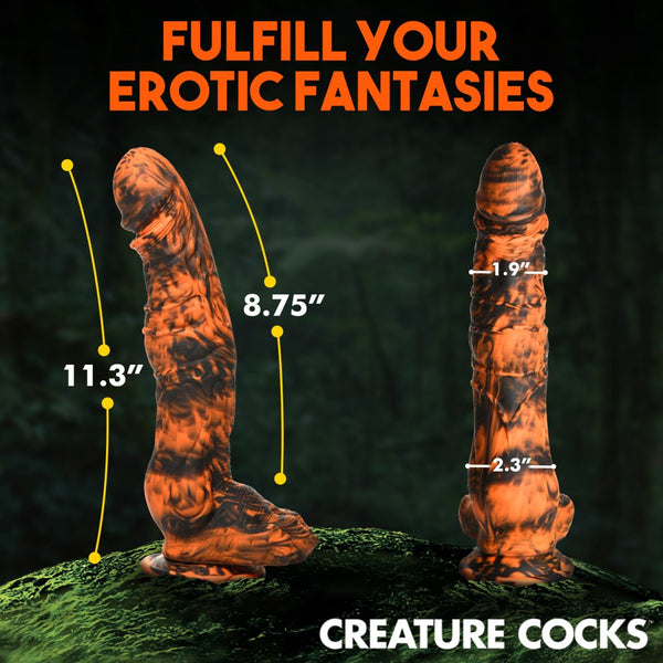 Creature Cocks Sabretooth Silicone Dildo - Extreme Toyz Singapore - https://extremetoyz.com.sg - Sex Toys and Lingerie Online Store - Bondage Gear / Vibrators / Electrosex Toys / Wireless Remote Control Vibes / Sexy Lingerie and Role Play / BDSM / Dungeon Furnitures / Dildos and Strap Ons  / Anal and Prostate Massagers / Anal Douche and Cleaning Aide / Delay Sprays and Gels / Lubricants and more...