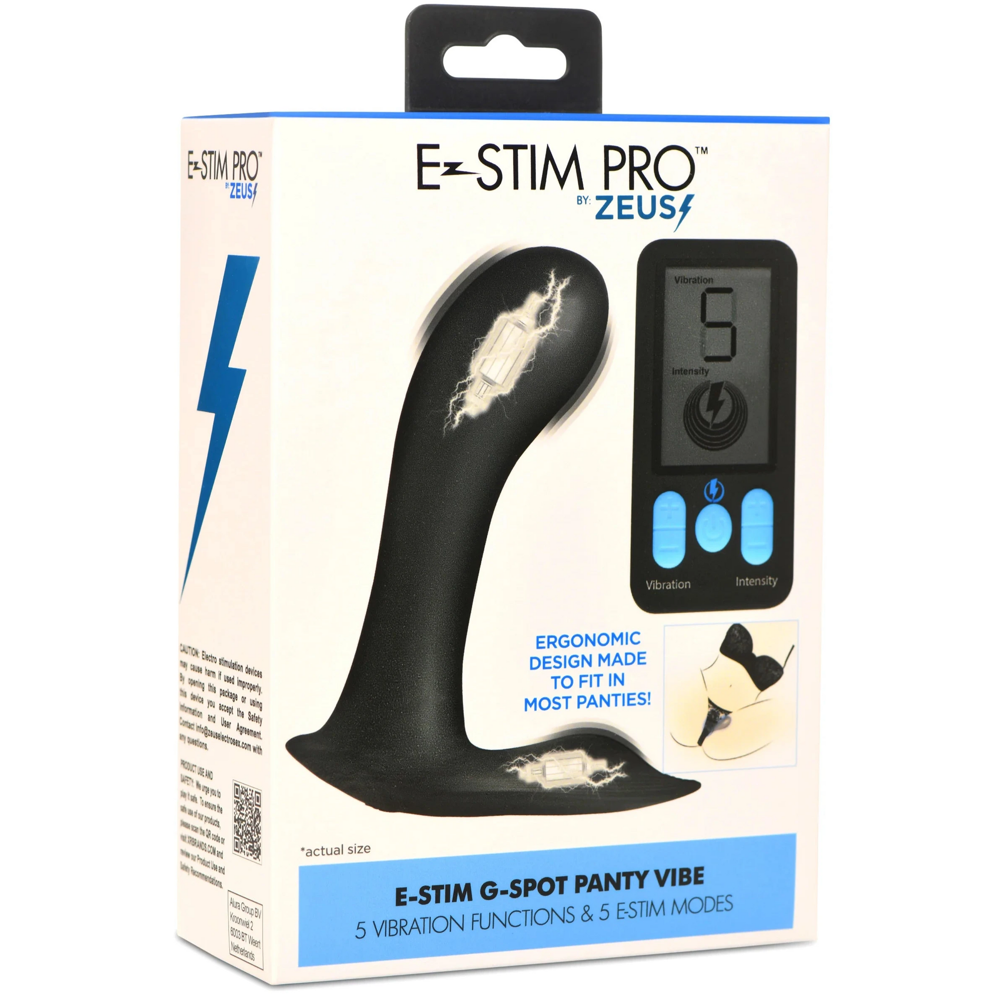 E-Stim G-Spot Silicone Panty Vibe
