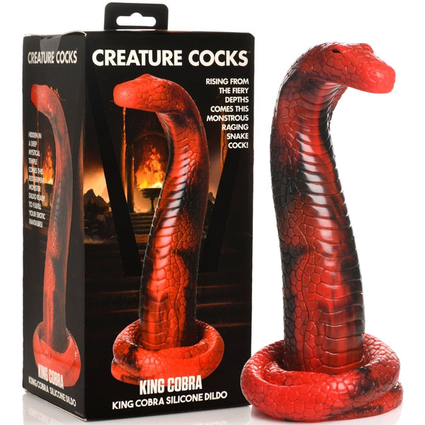 Creature Cocks King Cobra Silicone Dildo - Extreme Toyz Singapore - https://extremetoyz.com.sg - Sex Toys and Lingerie Online Store - Bondage Gear / Vibrators / Electrosex Toys / Wireless Remote Control Vibes / Sexy Lingerie and Role Play / BDSM / Dungeon Furnitures / Dildos and Strap Ons  / Anal and Prostate Massagers / Anal Douche and Cleaning Aide / Delay Sprays and Gels / Lubricants and more...