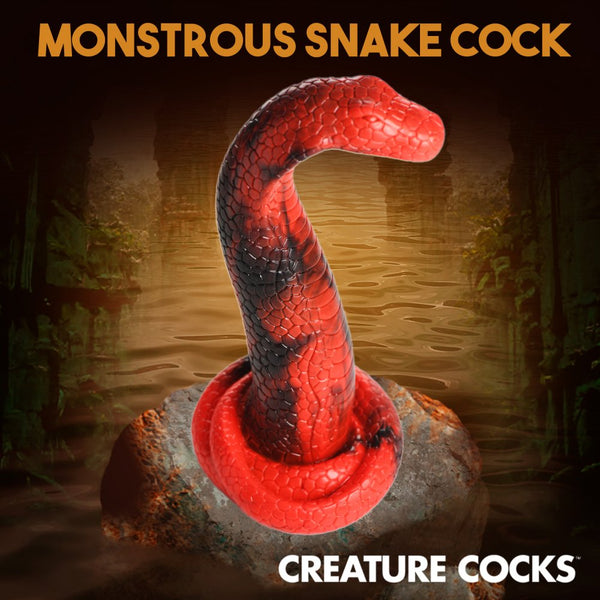 Creature Cocks King Cobra Silicone Dildo - Extreme Toyz Singapore - https://extremetoyz.com.sg - Sex Toys and Lingerie Online Store - Bondage Gear / Vibrators / Electrosex Toys / Wireless Remote Control Vibes / Sexy Lingerie and Role Play / BDSM / Dungeon Furnitures / Dildos and Strap Ons  / Anal and Prostate Massagers / Anal Douche and Cleaning Aide / Delay Sprays and Gels / Lubricants and more...