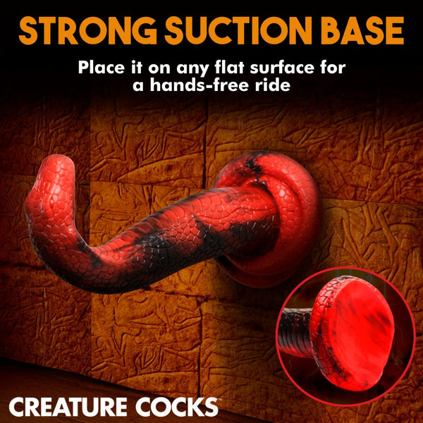 Creature Cocks King Cobra Silicone Dildo - Extreme Toyz Singapore - https://extremetoyz.com.sg - Sex Toys and Lingerie Online Store - Bondage Gear / Vibrators / Electrosex Toys / Wireless Remote Control Vibes / Sexy Lingerie and Role Play / BDSM / Dungeon Furnitures / Dildos and Strap Ons  / Anal and Prostate Massagers / Anal Douche and Cleaning Aide / Delay Sprays and Gels / Lubricants and more...