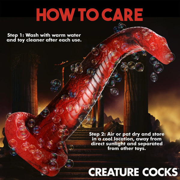 Creature Cocks King Cobra Silicone Dildo - Extreme Toyz Singapore - https://extremetoyz.com.sg - Sex Toys and Lingerie Online Store - Bondage Gear / Vibrators / Electrosex Toys / Wireless Remote Control Vibes / Sexy Lingerie and Role Play / BDSM / Dungeon Furnitures / Dildos and Strap Ons  / Anal and Prostate Massagers / Anal Douche and Cleaning Aide / Delay Sprays and Gels / Lubricants and more...