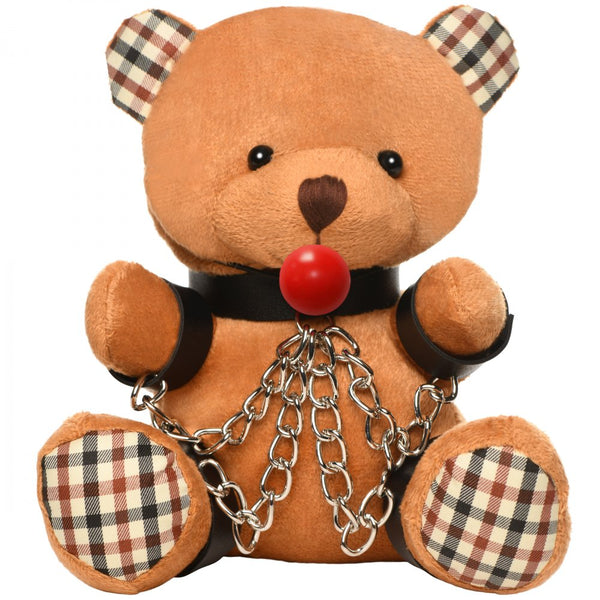 Master Series Gagged Bondage Bear - Extreme Toyz Singapore - https://extremetoyz.com.sg - Sex Toys and Lingerie Online Store - Bondage Gear / Vibrators / Electrosex Toys / Wireless Remote Control Vibes / Sexy Lingerie and Role Play / BDSM / Dungeon Furnitures / Dildos and Strap Ons  / Anal and Prostate Massagers / Anal Douche and Cleaning Aide / Delay Sprays and Gels / Lubricants and more...