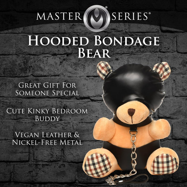 Master Series Hooded Bondage Bear - Extreme Toyz Singapore - https://extremetoyz.com.sg - Sex Toys and Lingerie Online Store - Bondage Gear / Vibrators / Electrosex Toys / Wireless Remote Control Vibes / Sexy Lingerie and Role Play / BDSM / Dungeon Furnitures / Dildos and Strap Ons  / Anal and Prostate Massagers / Anal Douche and Cleaning Aide / Delay Sprays and Gels / Lubricants and more...