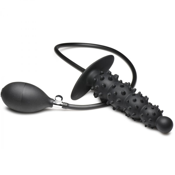 Master Series Ass Puffer Nubbed Inflatable Silicone Anal Plug - Extreme Toyz Singapore - https://extremetoyz.com.sg - Sex Toys and Lingerie Online Store - Bondage Gear / Vibrators / Electrosex Toys / Wireless Remote Control Vibes / Sexy Lingerie and Role Play / BDSM / Dungeon Furnitures / Dildos and Strap Ons  / Anal and Prostate Massagers / Anal Douche and Cleaning Aide / Delay Sprays and Gels / Lubricants and more...