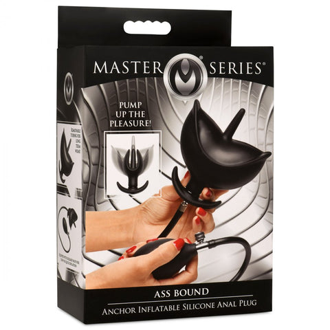 Master Series Ass Bound Anchor Inflatable Silicone Anal Plug - Extreme Toyz Singapore - https://extremetoyz.com.sg - Sex Toys and Lingerie Online Store - Bondage Gear / Vibrators / Electrosex Toys / Wireless Remote Control Vibes / Sexy Lingerie and Role Play / BDSM / Dungeon Furnitures / Dildos and Strap Ons  / Anal and Prostate Massagers / Anal Douche and Cleaning Aide / Delay Sprays and Gels / Lubricants and more...
