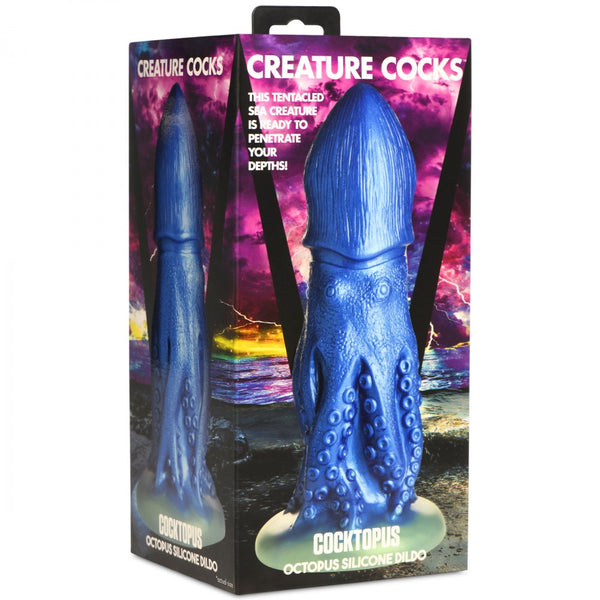 Creature Cocks Cocktopus Octopus Silicone Dildo - Extreme Toyz Singapore - https://extremetoyz.com.sg - Sex Toys and Lingerie Online Store - Bondage Gear / Vibrators / Electrosex Toys / Wireless Remote Control Vibes / Sexy Lingerie and Role Play / BDSM / Dungeon Furnitures / Dildos and Strap Ons  / Anal and Prostate Massagers / Anal Douche and Cleaning Aide / Delay Sprays and Gels / Lubricants and more...