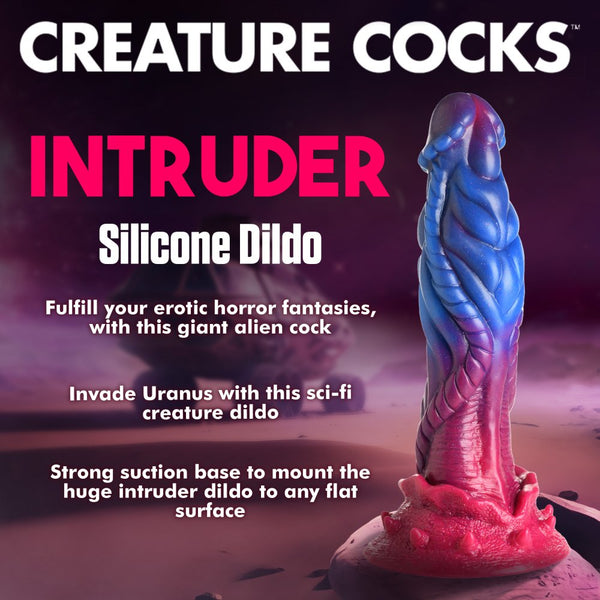 Creature Cocks Intruder Alien Silicone Dildo - Extreme Toyz Singapore - https://extremetoyz.com.sg - Sex Toys and Lingerie Online Store - Bondage Gear / Vibrators / Electrosex Toys / Wireless Remote Control Vibes / Sexy Lingerie and Role Play / BDSM / Dungeon Furnitures / Dildos and Strap Ons  / Anal and Prostate Massagers / Anal Douche and Cleaning Aide / Delay Sprays and Gels / Lubricants and more...