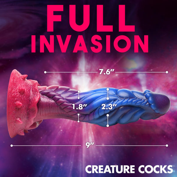 Creature Cocks Intruder Alien Silicone Dildo - Extreme Toyz Singapore - https://extremetoyz.com.sg - Sex Toys and Lingerie Online Store - Bondage Gear / Vibrators / Electrosex Toys / Wireless Remote Control Vibes / Sexy Lingerie and Role Play / BDSM / Dungeon Furnitures / Dildos and Strap Ons  / Anal and Prostate Massagers / Anal Douche and Cleaning Aide / Delay Sprays and Gels / Lubricants and more...