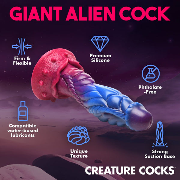 Creature Cocks Intruder Alien Silicone Dildo - Extreme Toyz Singapore - https://extremetoyz.com.sg - Sex Toys and Lingerie Online Store - Bondage Gear / Vibrators / Electrosex Toys / Wireless Remote Control Vibes / Sexy Lingerie and Role Play / BDSM / Dungeon Furnitures / Dildos and Strap Ons  / Anal and Prostate Massagers / Anal Douche and Cleaning Aide / Delay Sprays and Gels / Lubricants and more...