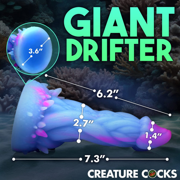 Creature Cocks Nomura Jellyfish Silicone Dildo - Extreme Toyz Singapore - https://extremetoyz.com.sg - Sex Toys and Lingerie Online Store - Bondage Gear / Vibrators / Electrosex Toys / Wireless Remote Control Vibes / Sexy Lingerie and Role Play / BDSM / Dungeon Furnitures / Dildos and Strap Ons / Anal and Prostate Massagers / Anal Douche and Cleaning Aide / Delay Sprays and Gels / Lubricants and more...