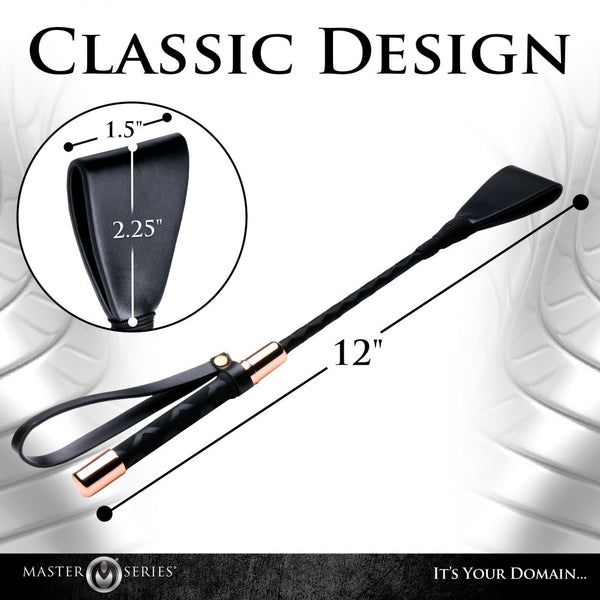 Master Series Stallion Riding Crop - 12 Inch - Extreme Toyz Singapore - https://extremetoyz.com.sg - Sex Toys and Lingerie Online Store - Bondage Gear / Vibrators / Electrosex Toys / Wireless Remote Control Vibes / Sexy Lingerie and Role Play / BDSM / Dungeon Furnitures / Dildos and Strap Ons  / Anal and Prostate Massagers / Anal Douche and Cleaning Aide / Delay Sprays and Gels / Lubricants and more...