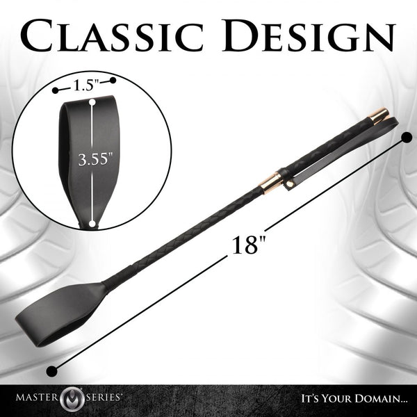 Master Series Stallion Riding Crop - 18 Inch - Extreme Toyz Singapore - https://extremetoyz.com.sg - Sex Toys and Lingerie Online Store - Bondage Gear / Vibrators / Electrosex Toys / Wireless Remote Control Vibes / Sexy Lingerie and Role Play / BDSM / Dungeon Furnitures / Dildos and Strap Ons  / Anal and Prostate Massagers / Anal Douche and Cleaning Aide / Delay Sprays and Gels / Lubricants and more...