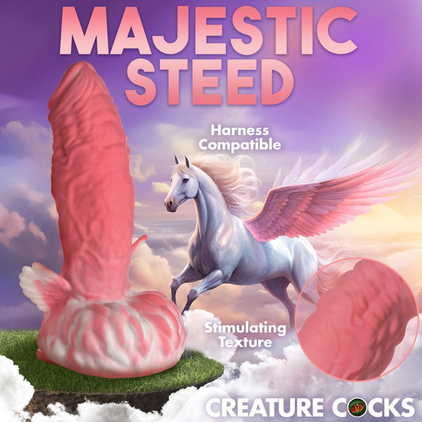 Creature Cocks Pegasus Pecker Winged Silicone Dildo - Extreme Toyz Singapore - https://extremetoyz.com.sg - Sex Toys and Lingerie Online Store - Bondage Gear / Vibrators / Electrosex Toys / Wireless Remote Control Vibes / Sexy Lingerie and Role Play / BDSM / Dungeon Furnitures / Dildos and Strap Ons  / Anal and Prostate Massagers / Anal Douche and Cleaning Aide / Delay Sprays and Gels / Lubricants and more...