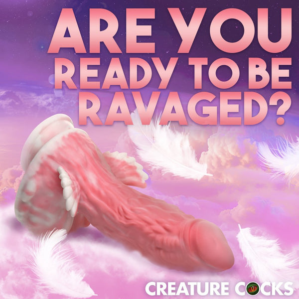 Creature Cocks Pegasus Pecker Winged Silicone Dildo - Extreme Toyz Singapore - https://extremetoyz.com.sg - Sex Toys and Lingerie Online Store - Bondage Gear / Vibrators / Electrosex Toys / Wireless Remote Control Vibes / Sexy Lingerie and Role Play / BDSM / Dungeon Furnitures / Dildos and Strap Ons  / Anal and Prostate Massagers / Anal Douche and Cleaning Aide / Delay Sprays and Gels / Lubricants and more...