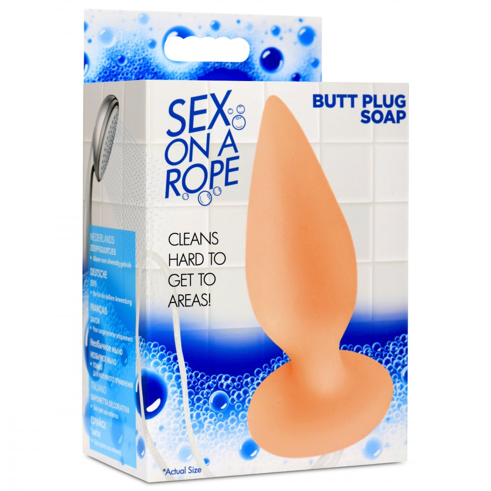 Sex On A Rope Butt Plug Soap On A Rope - Extreme Toyz Singapore - https://extremetoyz.com.sg - Sex Toys and Lingerie Online Store - Bondage Gear / Vibrators / Electrosex Toys / Wireless Remote Control Vibes / Sexy Lingerie and Role Play / BDSM / Dungeon Furnitures / Dildos and Strap Ons  / Anal and Prostate Massagers / Anal Douche and Cleaning Aide / Delay Sprays and Gels / Lubricants and more...