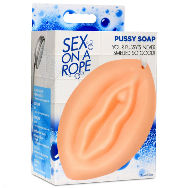 Sex On A Rope Pussy Soap On A Rope - Extreme Toyz Singapore - https://extremetoyz.com.sg - Sex Toys and Lingerie Online Store - Bondage Gear / Vibrators / Electrosex Toys / Wireless Remote Control Vibes / Sexy Lingerie and Role Play / BDSM / Dungeon Furnitures / Dildos and Strap Ons  / Anal and Prostate Massagers / Anal Douche and Cleaning Aide / Delay Sprays and Gels / Lubricants and more...