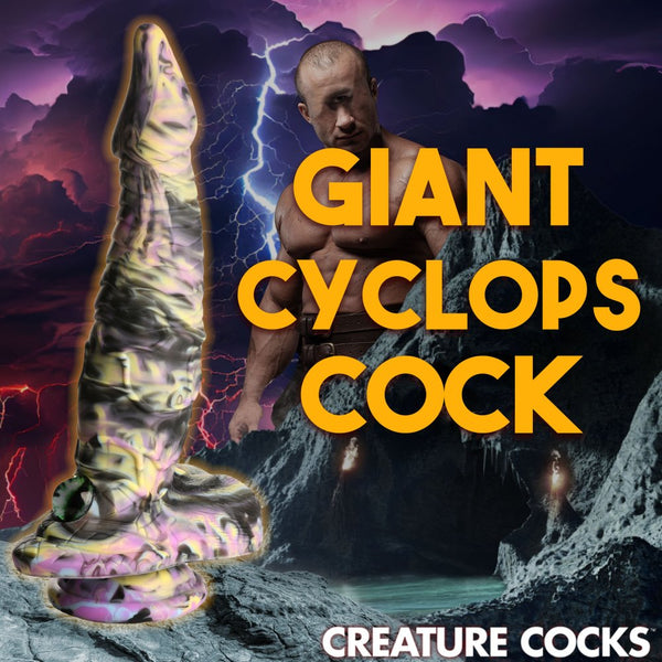 Creature Cocks Cyclops Monster Silicone Dildo  - Extreme Toyz Singapore - https://extremetoyz.com.sg - Sex Toys and Lingerie Online Store - Bondage Gear / Vibrators / Electrosex Toys / Wireless Remote Control Vibes / Sexy Lingerie and Role Play / BDSM / Dungeon Furnitures / Dildos and Strap Ons  / Anal and Prostate Massagers / Anal Douche and Cleaning Aide / Delay Sprays and Gels / Lubricants and more...