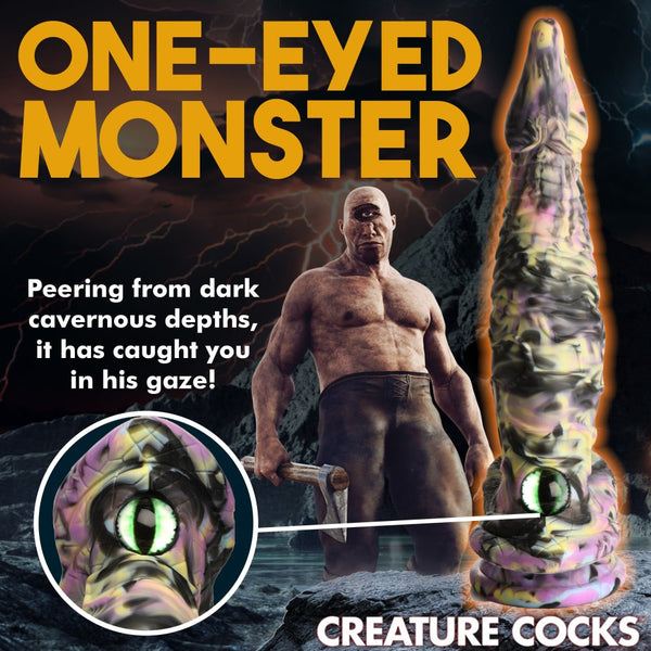 Creature Cocks Cyclops Monster Silicone Dildo  - Extreme Toyz Singapore - https://extremetoyz.com.sg - Sex Toys and Lingerie Online Store - Bondage Gear / Vibrators / Electrosex Toys / Wireless Remote Control Vibes / Sexy Lingerie and Role Play / BDSM / Dungeon Furnitures / Dildos and Strap Ons  / Anal and Prostate Massagers / Anal Douche and Cleaning Aide / Delay Sprays and Gels / Lubricants and more...