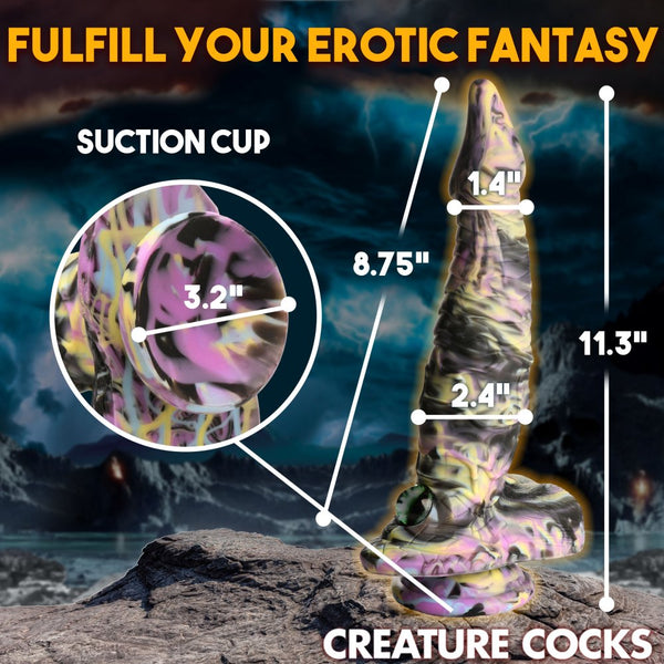 Creature Cocks Cyclops Monster Silicone Dildo  - Extreme Toyz Singapore - https://extremetoyz.com.sg - Sex Toys and Lingerie Online Store - Bondage Gear / Vibrators / Electrosex Toys / Wireless Remote Control Vibes / Sexy Lingerie and Role Play / BDSM / Dungeon Furnitures / Dildos and Strap Ons  / Anal and Prostate Massagers / Anal Douche and Cleaning Aide / Delay Sprays and Gels / Lubricants and more...