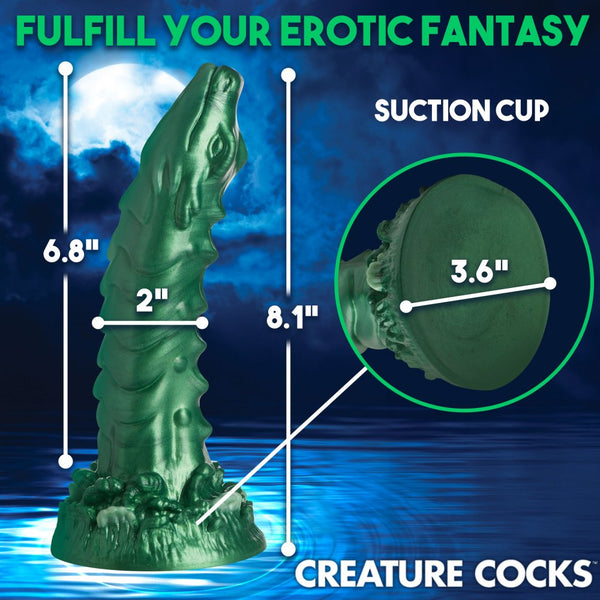 Creature Cocks Cockness Monster Lake Creature Silicone Dildo - Extreme Toyz Singapore - https://extremetoyz.com.sg - Sex Toys and Lingerie Online Store - Bondage Gear / Vibrators / Electrosex Toys / Wireless Remote Control Vibes / Sexy Lingerie and Role Play / BDSM / Dungeon Furnitures / Dildos and Strap Ons  / Anal and Prostate Massagers / Anal Douche and Cleaning Aide / Delay Sprays and Gels / Lubricants and more...