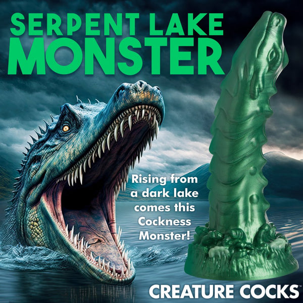 Creature Cocks Cockness Monster Lake Creature Silicone Dildo - Extreme Toyz Singapore - https://extremetoyz.com.sg - Sex Toys and Lingerie Online Store - Bondage Gear / Vibrators / Electrosex Toys / Wireless Remote Control Vibes / Sexy Lingerie and Role Play / BDSM / Dungeon Furnitures / Dildos and Strap Ons  / Anal and Prostate Massagers / Anal Douche and Cleaning Aide / Delay Sprays and Gels / Lubricants and more...