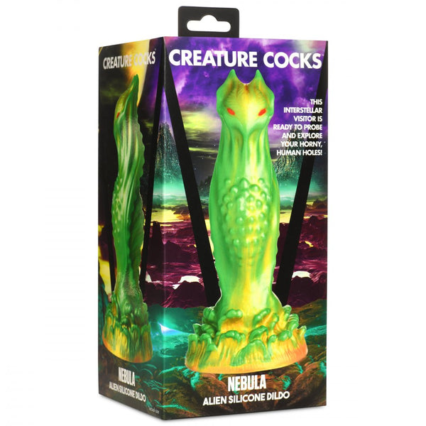 Creature Cocks Nebula Alien Silicone Dildo - Extreme Toyz Singapore - https://extremetoyz.com.sg - Sex Toys and Lingerie Online Store - Bondage Gear / Vibrators / Electrosex Toys / Wireless Remote Control Vibes / Sexy Lingerie and Role Play / BDSM / Dungeon Furnitures / Dildos and Strap Ons  / Anal and Prostate Massagers / Anal Douche and Cleaning Aide / Delay Sprays and Gels / Lubricants and more...